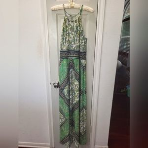 London Times sz 12 boho maxi dress